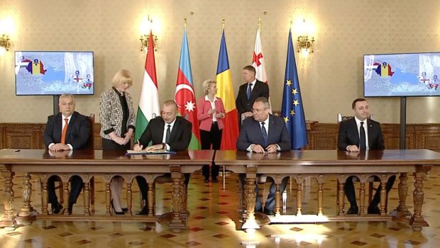Azərbaycan, Gürcüstan, Rumıniya və Macarıstan “yaşıl enerji” üzrə saziş imzaladı