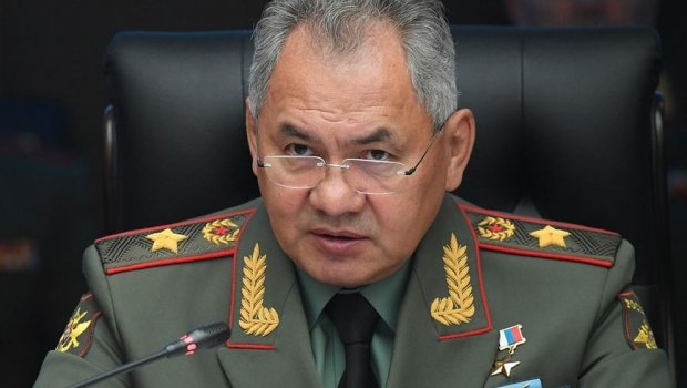 Şoyqu Ukraynada helikopterlə işğal edilən əraziləri gəzdi - VİDEO