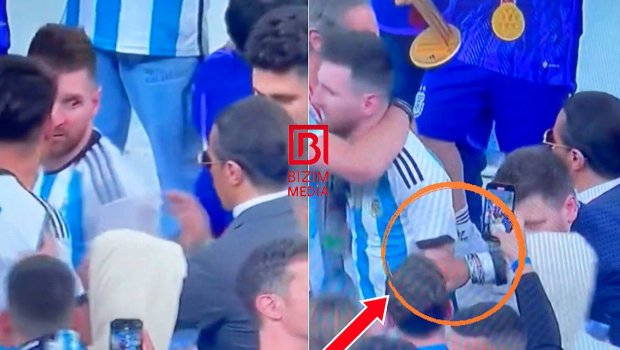 DÇ-nin final oyunundan sonra Messi ilə Nüsrətin bu görüntüləri GÜNDƏM OLDU - VİDEO