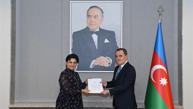 Ceyhun Bayramov Meksikanın yeni səfirini mina təhlükəsi barədə MƏLUMATLANDIRDI  