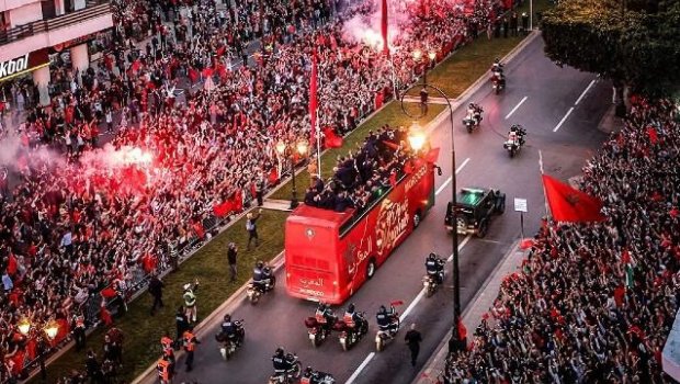 Mərakeş millisi belə qarşılandı - FOTO 