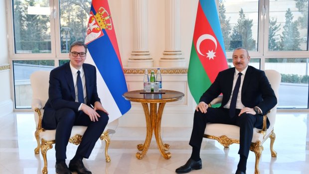 Azərbaycan və Serbiya Prezidentlərinin təkbətək görüşü olub – FOTO-VİDEO