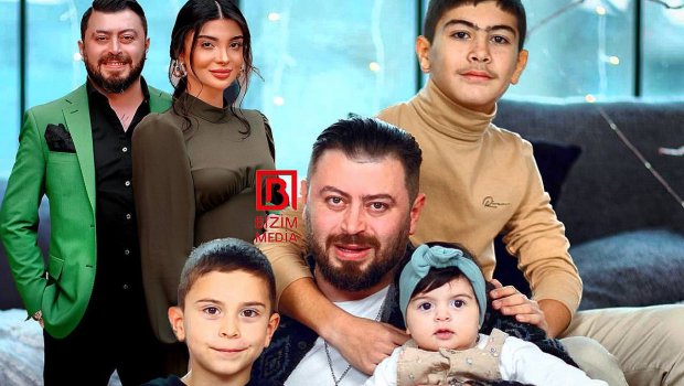 Qurd birinci və ikinci evliliyindən olan övladları ilə BİR ARADA - FOTO 
