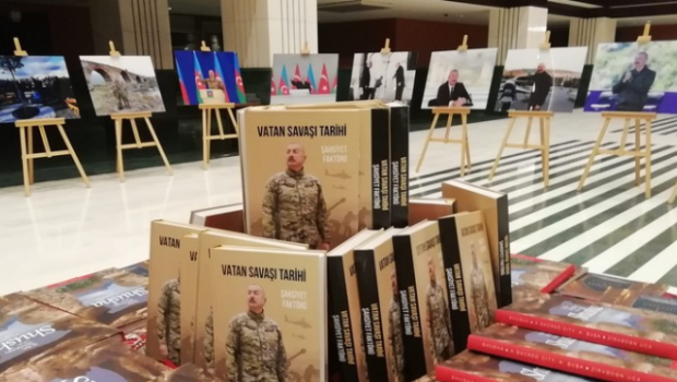 Türkiyə Prezident Administrasiyasında Azərbaycan Prezidenti ilə bağlı fotosərgi nümayiş olunub - FOTO 