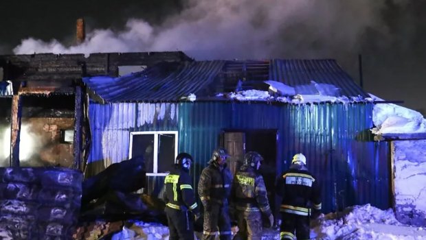 Rusiyada qocalar evində FACİƏ: 20 ölü... - VİDEO 