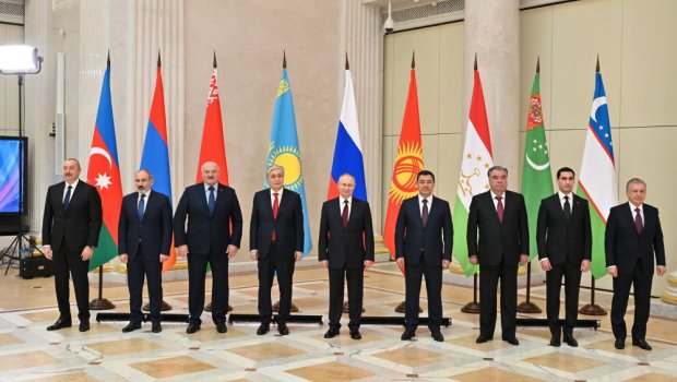 Sankt-Peterburqda MDB dövlət başçılarının iclası keçirildi - YENİLƏNİB - FOTO/VİDEO 