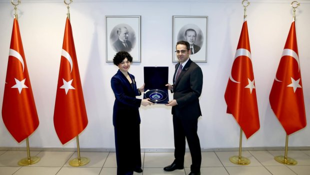 Zelenskinin daimi nümayəndəsi türkiyəli nazir müavini ilə Krımı müzakirə etdi - FOTO