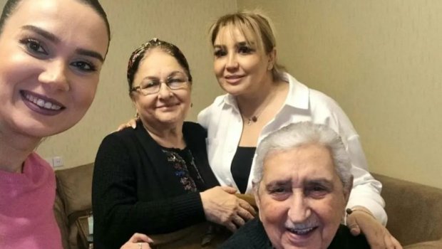 Onlar Arif Babayevi və xanımını evində ZİYARƏT ETDİLƏR - FOTO 