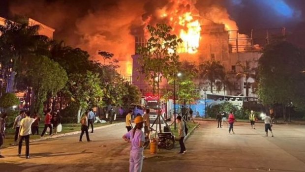 Kambocada hoteldə YANĞIN - 19 nəfər ölüb, 50 nəfər yaralanıb