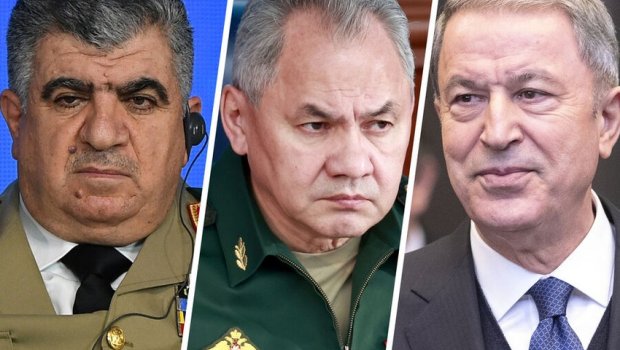 Rusiya, Türkiyə və Suriyanın müdafiə nazirləri üçtərəfli komissiyanın yaradılması barədə RAZILAŞDILAR 