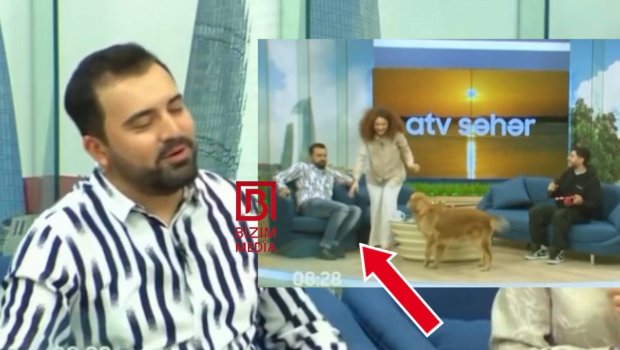 ATV-nin efirində aparıcı qorxaraq studiyanı TƏRK ETDİ - VİDEO 