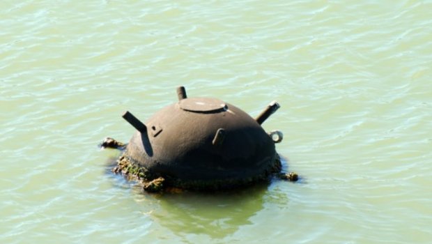 Odessa sahillərində gəmi əleyhinə minalar aşkar edilərək ZƏRƏRSİZLƏŞDİRİLDİ - VİDEO 