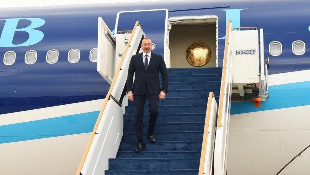 İlham Əliyev Birləşmiş Ərəb Əmirliklərinə getdi - FOTO/VİDEO