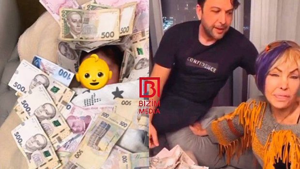 Müğənninin körpəsinin başına aparıcının pul səpməsini LİNÇ ETDİLƏR - VİDEO
