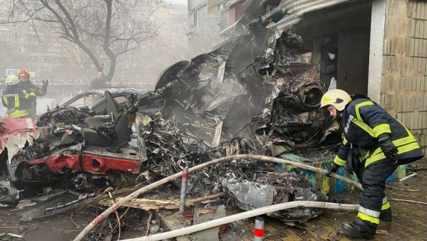 Helikopter qəzası ilə bağlı rəsmi Kiyevdən İLK AÇIQLAMA 