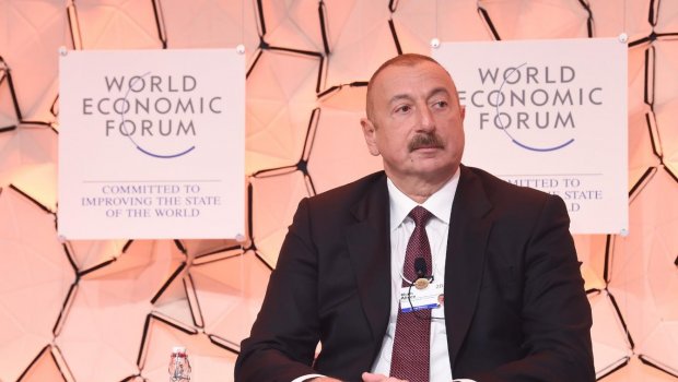 Prezident Davosda “Yeni enerji reallığının istiqamətləndirilməsi
