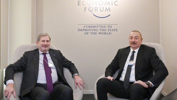 İlham Əliyev və Aİ komissarı Azərbaycanın Avropanın enerji təhlükəsizliyinə verdiyi töhfədən DANIŞDILAR 