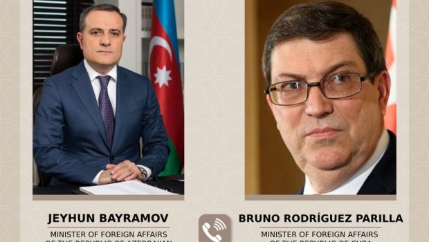 Azərbaycan və Kuba XİN başçıları arasında telefon danışığı oldu