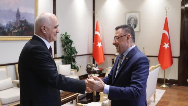 Baş nazirin müavini Fuat Oktayla müdafiə sahəsindəki vəziyyəti MÜZAKİRƏ ETDİ - FOTO 