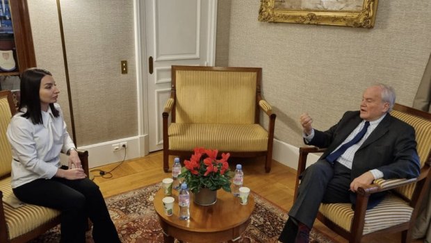 Leyla Abdullayeva Fransanın müdafiə və təhlükəsizlik komitəsinin sədri ilə regional məsələlərdən DANIŞDI 