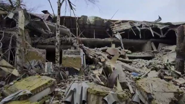 Luqansk vilayətində rus əsgərlərin müalicə aldığı xəstəxanada PARTLAYIŞ – ANBAAN VİDEO 