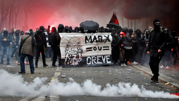 Fransada pensiya yaşının artırılmasına qarşı etirazların miqyası artır – VİDEO