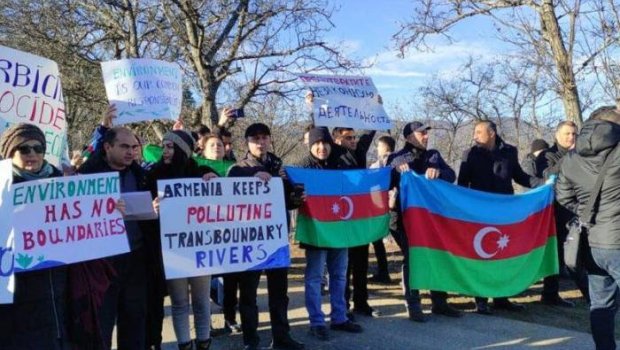 Azərbaycandakı Rus İcması üzvləri Laçın yolundakı AKSİYADA