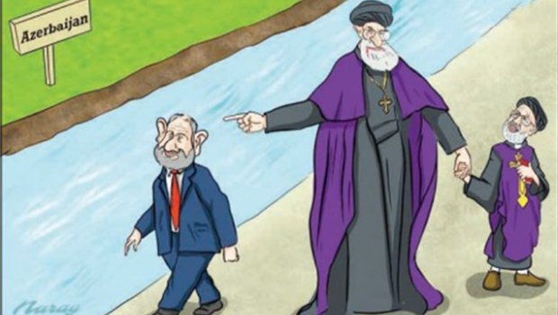 “Xameneiçilik – İranın şər düsturu, türk düşmənçiliyi və donuz əhvalatı” – FOTO 