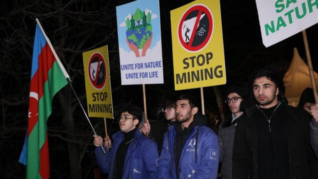 Laçın-Xankəndi yolunda aksiya gecə saatlarında da davam edir - FOTO