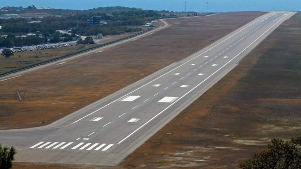 Hatay vilayətində hava limanının uçuş-enmə zolağı dağılıb - VİDEO