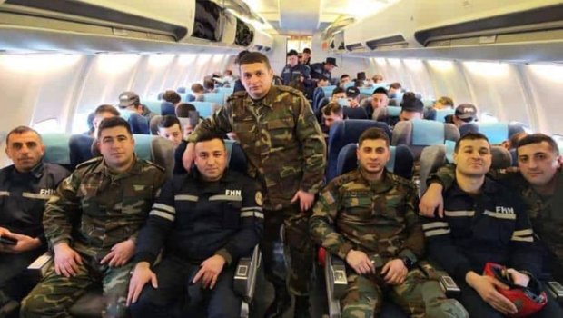 Azərbaycanın axtarış-xilasetmə qrupu Adanadan Kahramanmaraşa yollandı - FOTO 