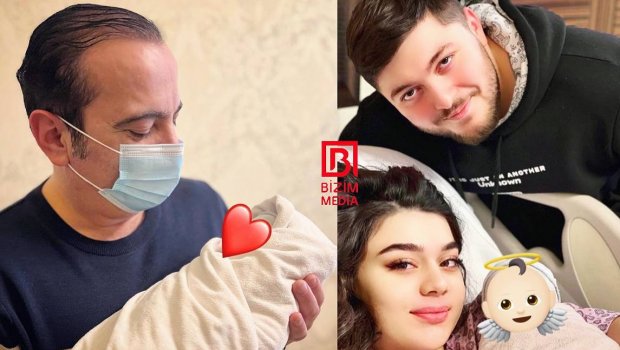 Natiq Şirinov yeni doğulan NƏVƏSİ İLƏ - FOTO 