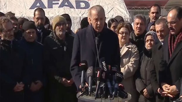 Ərdoğan xilasedicilərimizin çalışdığı ƏRAZİYƏ GETDİ 
