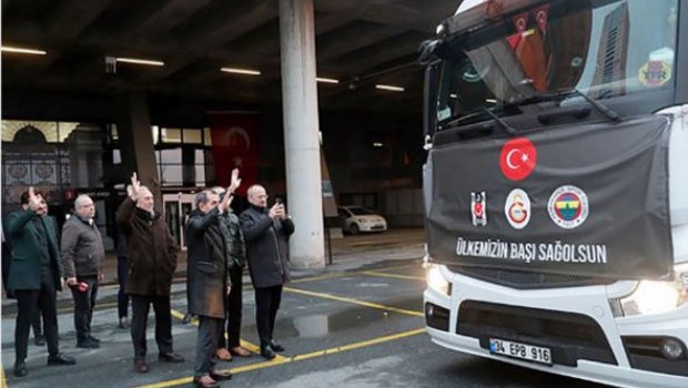 “Qalatasaray”, “Fənərbaxça” və “Beşiktaş” zəlzələ qurbanları üçün BİRLƏŞDİ - FOTO
