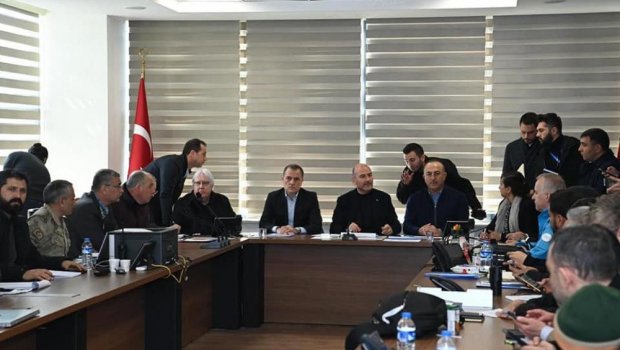 Ceyhun Bayramov Kahramanmaraşda AFAD-ı ziyarət ETDİ - FOTO