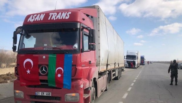 Növbəti humanitar yardımımız Türkiyəyə yola SALINDI - FOTO
