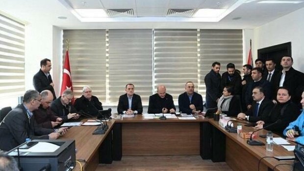 Ceyhun Bayramov Kahramanmaraşda AFAD-ın Koordinasiya Mərkəzində OLDU