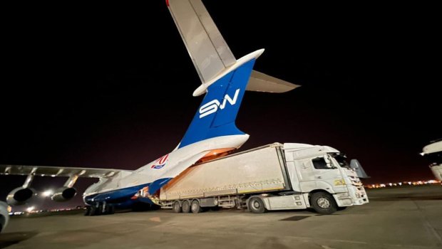 FHN-nin göndərdiyi səhra hospitalı artıq Türkiyədədir – FOTO/VİDEO 