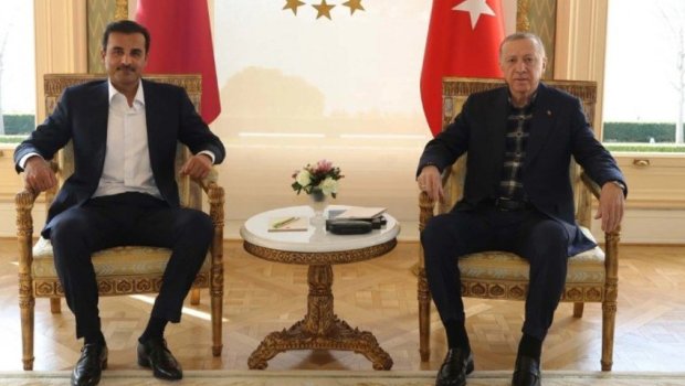 Qətər əmiri İstanbulda Ərdoğanla görüşdü - YENİLƏNİB