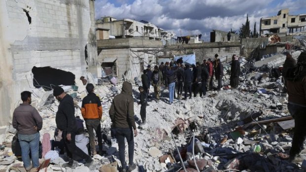 Suriyada zəlzələ nəticəsində ölənlərin sayı 8500-ə çatdı