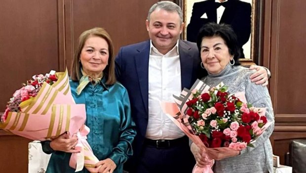 Keçmiş diktorlar AzTV-nin rəhbəri ilə GÖRÜŞDÜLƏR - FOTO