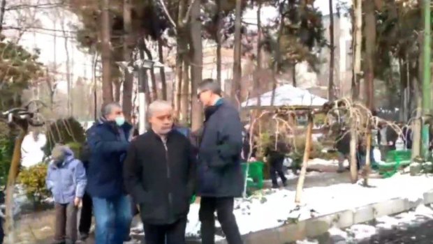 Tehranda əlilliyi olan şəxslərdən etiraz AKSİYASI - VİDEO 