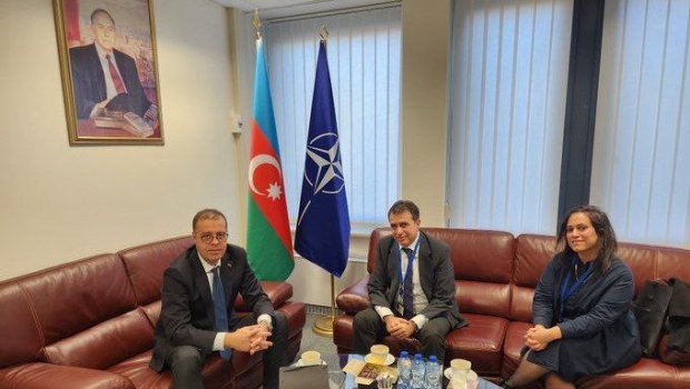 Azərbaycan və İsrailin NATO-dakı səfirləri regiondakı vəziyyəti müzakirə etdilər