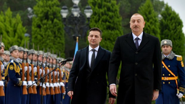 Volodimir Zelenski İlham Əliyevə TƏŞƏKKÜR ETDİ 