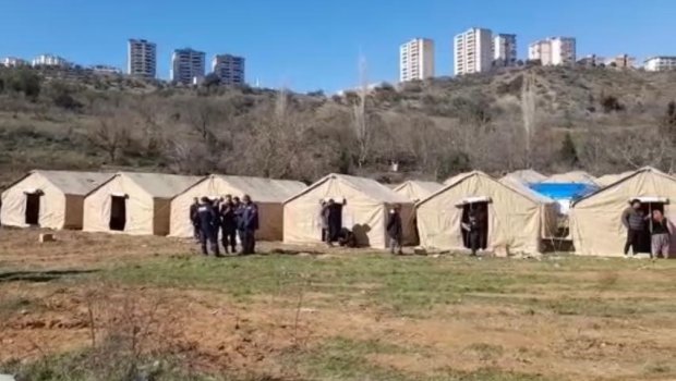 Azərbaycan Kahramanmaraşda daha üç çadır şəhərciyi qurub – FOTO/VİDEO