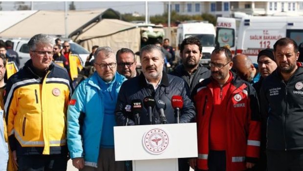 Zəlzələdə yaralananlardan 21 min 859 nəfər müalicə alır - Fahrettin Koca