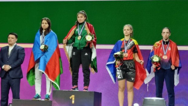 MMA döyüşçümüz dünya çempionatında gümüş medal aldı - FOTO