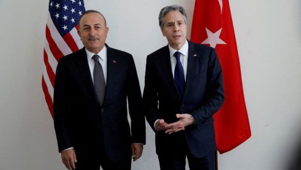 Blinkenlə Çavuşoğlu arasında danışıqlar başlayıb - VİDEO