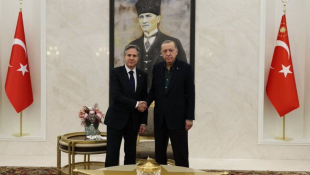 Ərdoğan Blinkenlə görüşdü