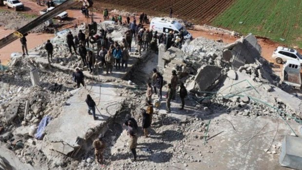 Hatay zəlzələsindən Hələb də TƏSİRLƏNDİ: Binalar uçdu, xəsarət alanlar var 